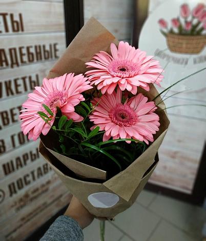 Букет цветов из: Герберы в Черниговке