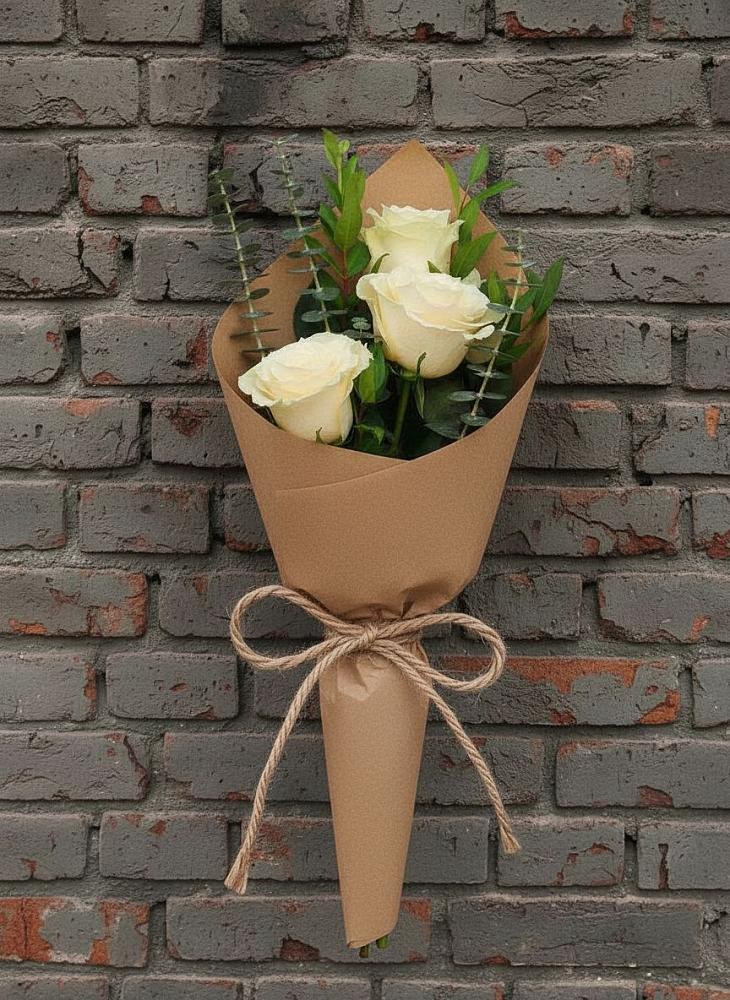 Букет из 3 роз в Черниговке Букет цветов из: Розы в Черниговке